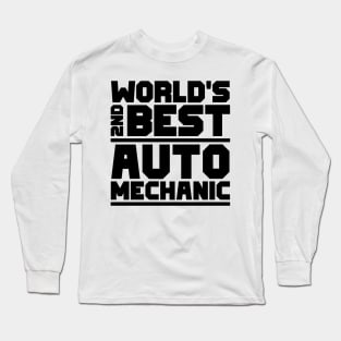 2nd best auto mechanic Long Sleeve T-Shirt